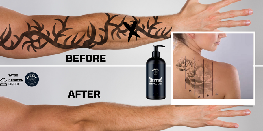 How to use tattoo removal liquid for effective tattoo removal?